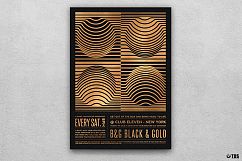 10 Minimal Black and Gold Flyers Bundle Product Image 10