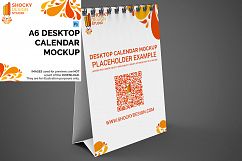 Desktop Calendar A6 Mockup Product Image 1