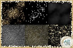 Champagne Ivory Gold Seamless Digital Papers,Border,Overlay Product Image 4