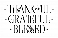 Thankful Grateful Blessed Product Image 3