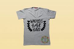 Worlds Best Dad SVG Png Dxf EPS Product Image 1