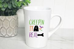 Creepin' It Real SVG Cut File - Halloween SVG EPS PNG DXF Product Image 6