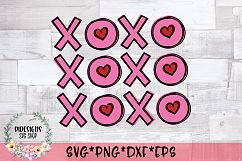 XOXO SVG Cut File Product Image 1