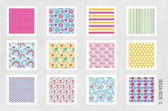 BABY-UNICORN, digital papers Product Image 2