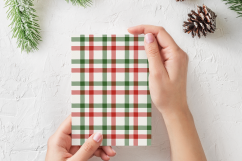 20 Christmas Plaid Digital Papers Product Image 4