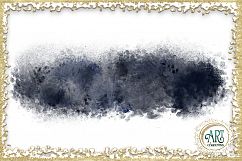 Nautical Navy Blue Brush Strokes 24 PNG - transparent background images Product Image 14