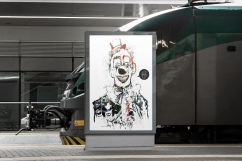 Bundle of Urban Outdoor Advertising Poster Mock-ups Product Image 4