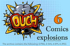 Cool comics explosions Product Image 1