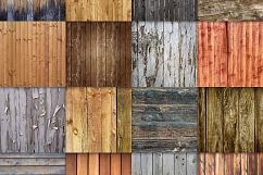 Wood Fence Textures Digital Paper Product Image 3