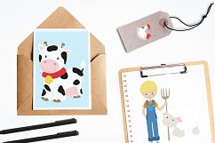 Farm Friends graphics and illustrations Product Image 4