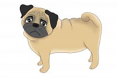 Dogs | 8 images | Clip art illustrations Product Image 7