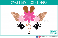 Giraffe SVG, eyelash svg, giraffe clip art, Giraffe face Product Image 2