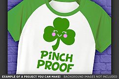 Pinch Proof SVG - Kids St. Patricks Day Shirt SVG - 1077 Product Image 3