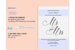 Wedding Invitation Template Product Image 6