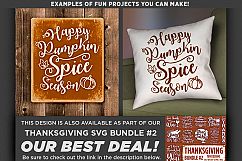 Happy Pumpkin Spice Season - Thanksgiving Svg - 6012 Product Image 2