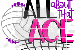 All About That Ace - Tennis SVG Product Image 2