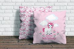 Magic unicorns. Vector elements and patterns. Product Image 4