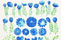 Simple Blue Floral Product Image 4