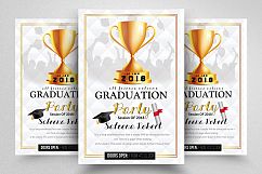 Graduation Party Flyer Template Product Image 1
