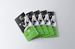 Body Fitness Club Trifold Brochure Template Product Image 2