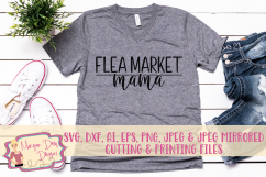 Flea Market Mama SVG, DXF, AI, EPS, PNG, JPEG Product Image 1