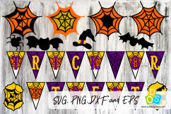 Trick Or Treat Halloween Party Banner Product Image 1
