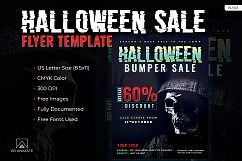 Halloween Bumper Sale Flyer template Product Image 1