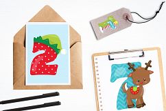 Christmas Numbers graphics and illustrations Product Image 4