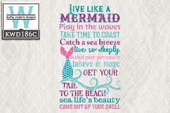 Live Like A Mermaid Design KWD186C Product Image 1