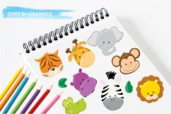 Animal Faces graphics and illustrations Product Image 3