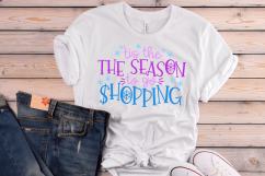 &#039;Tis the Season to Go Shopping Black Friday Funny Shirt SVG Product Image 2
