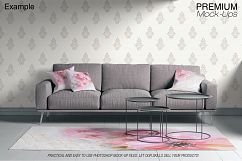 Carpets in Living Room Mockup Set Product Image 8