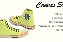 Canvas shoes Mockup Product Image 6