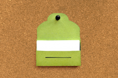 Paper Business Card Holder SVG &amp; PDF Design Product Image 3