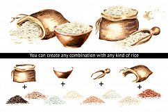 Rice. Watercolor collection Product Image 3