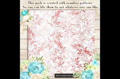 100 Seamless Bamboo Leaves Digital Papers, Seamless Floral Product Image 3