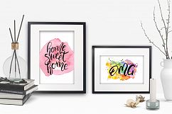 Hand drawn watercolor Inspirational quotes DIY pack Product Image 14