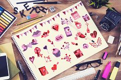Valentine&#039;s Doodle Set Product Image 2