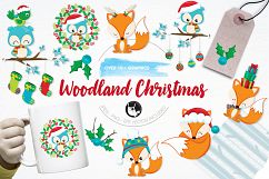 Woodland Christmas  graphics and illustrations Product Image 1