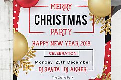 Merry Christmas and New Year Party Flyer Product Image 3