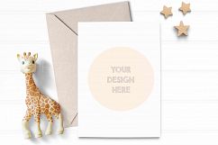 Card Mockup | Invitation Mockup | kids mockup Product Image 2