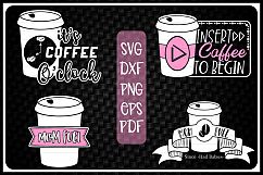 coffee svg, VOL2, mom fuel svg, coffee quote, coffee cup Product Image 2