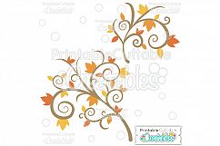 Autumn Harvest SVG Scrap Kit - Cut Files &amp; Digital Paper Product Image 4