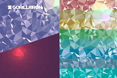 150 colorful polygon backgrounds by Gorillaroni Product Image 7