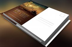 Silent Night Postcard Template Product Image 6