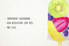 Watercolor Tropical Clipart, Flamingo Clipart, Summer Clipar Product Image 3