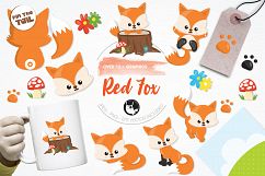 Red Fox graphics and illustrations Product Image 1