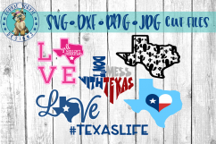 #TexasLife Bundle -  6 SVG cut files!  Product Image 1