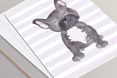 Cute Different Animals Watercolor Hand Painted Clipart Product Image 2