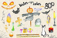 Happy Halloween Watercolor Set Product Image 6
